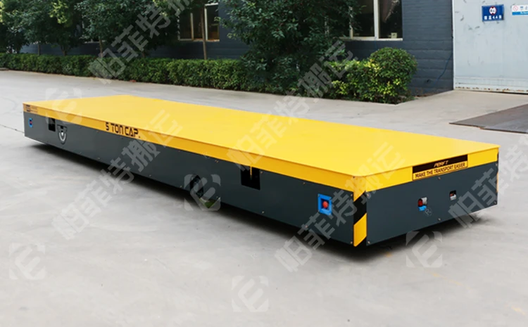 electric transfer cart
Perfte company has developed a new type of electric transfer carts, or trackless trolle, that runs on roads like a bus but does not require rails.