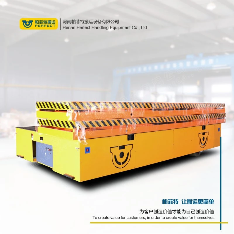 50t Electric Trackless Die Transfer Cart - Heavy-Duty, Battery-Powered | Factory Direct high quality