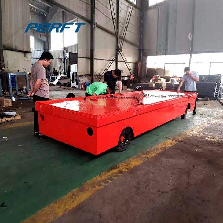 Battery Powered Trackless Transfer Trolley